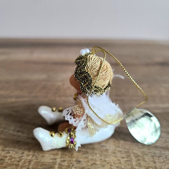 Heirloom ornaments snow angels from Ashton Drake. Christmas decorations. - Picture 5 of 15